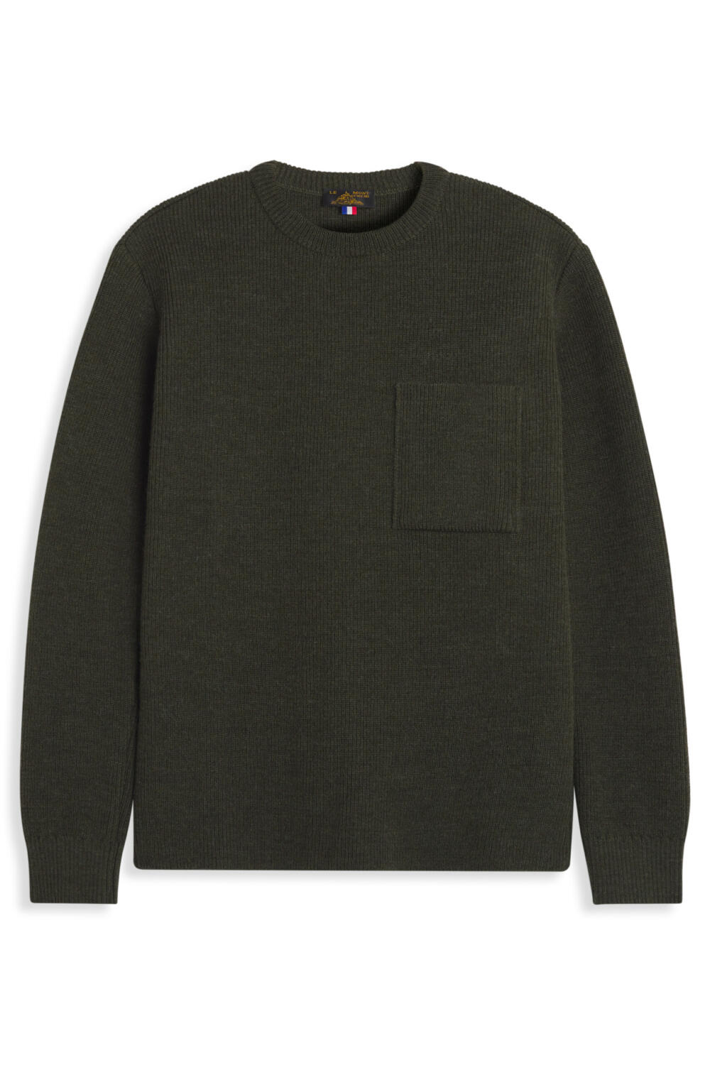 Salaun - Virgin wool sweater - XXL, KAKI