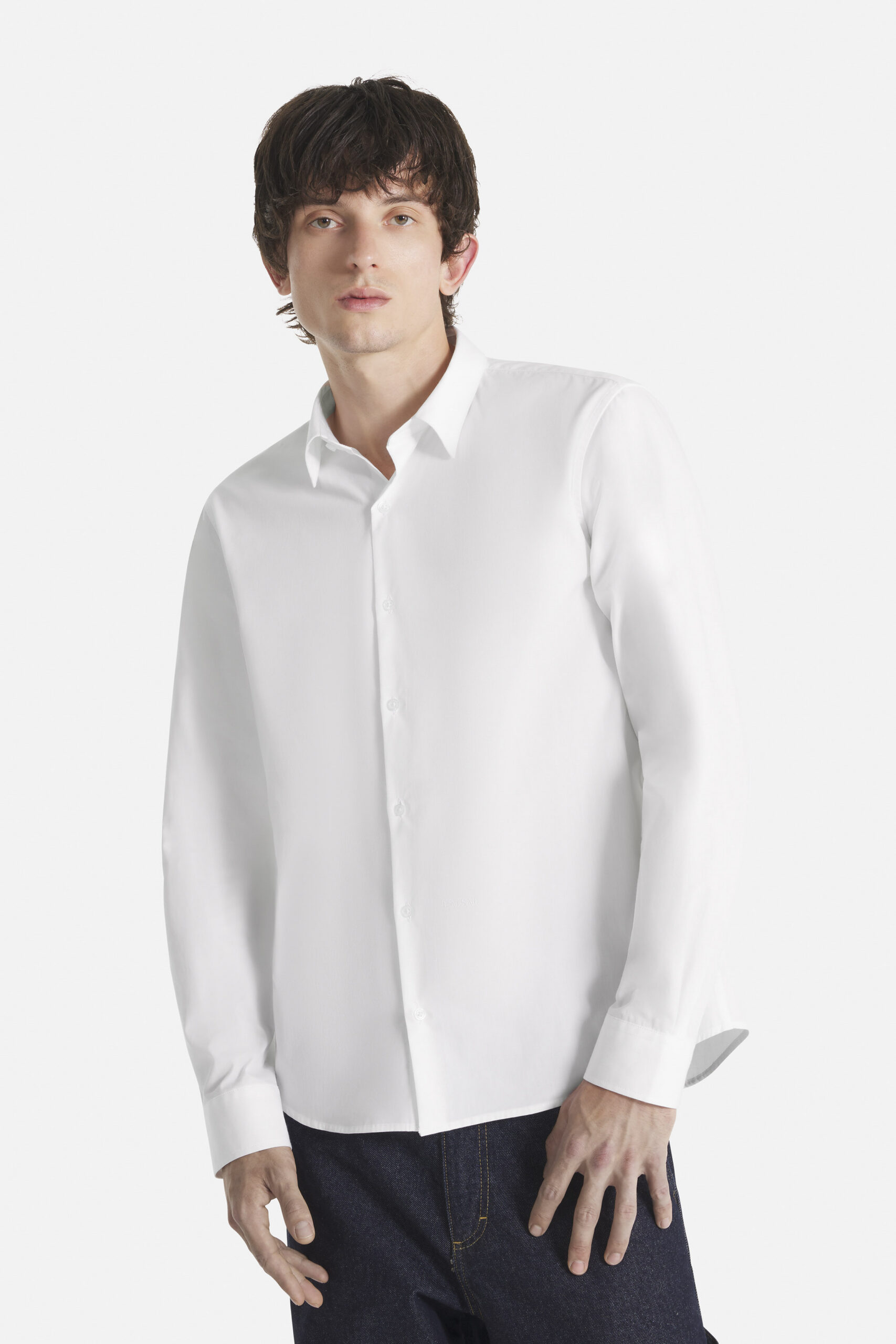 CAMI - POPLIN SHIRT - XL, WHITE