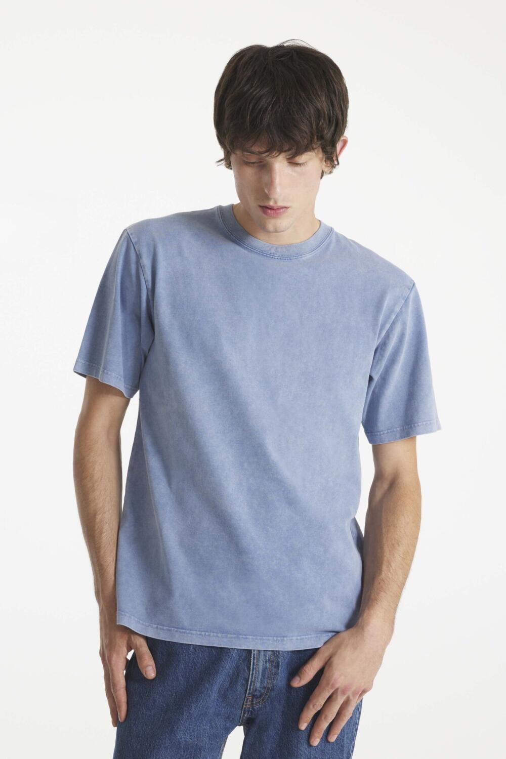 TADE - T-SHIRT VINTAGE - M, BLEU