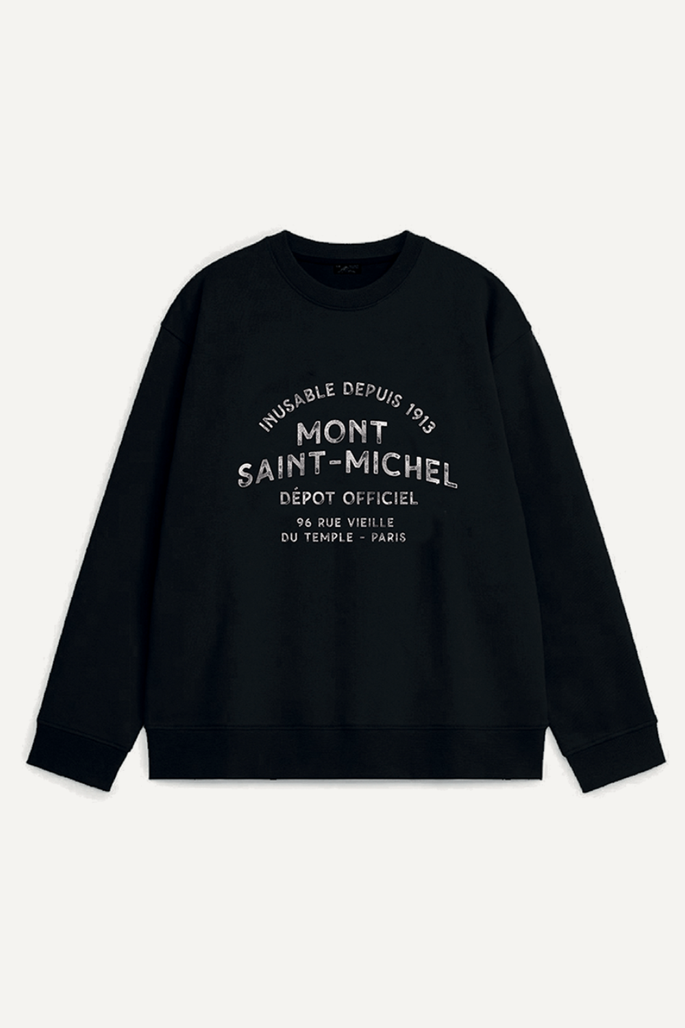 Taugi - Sweatshirt imprimé - L, NOIR