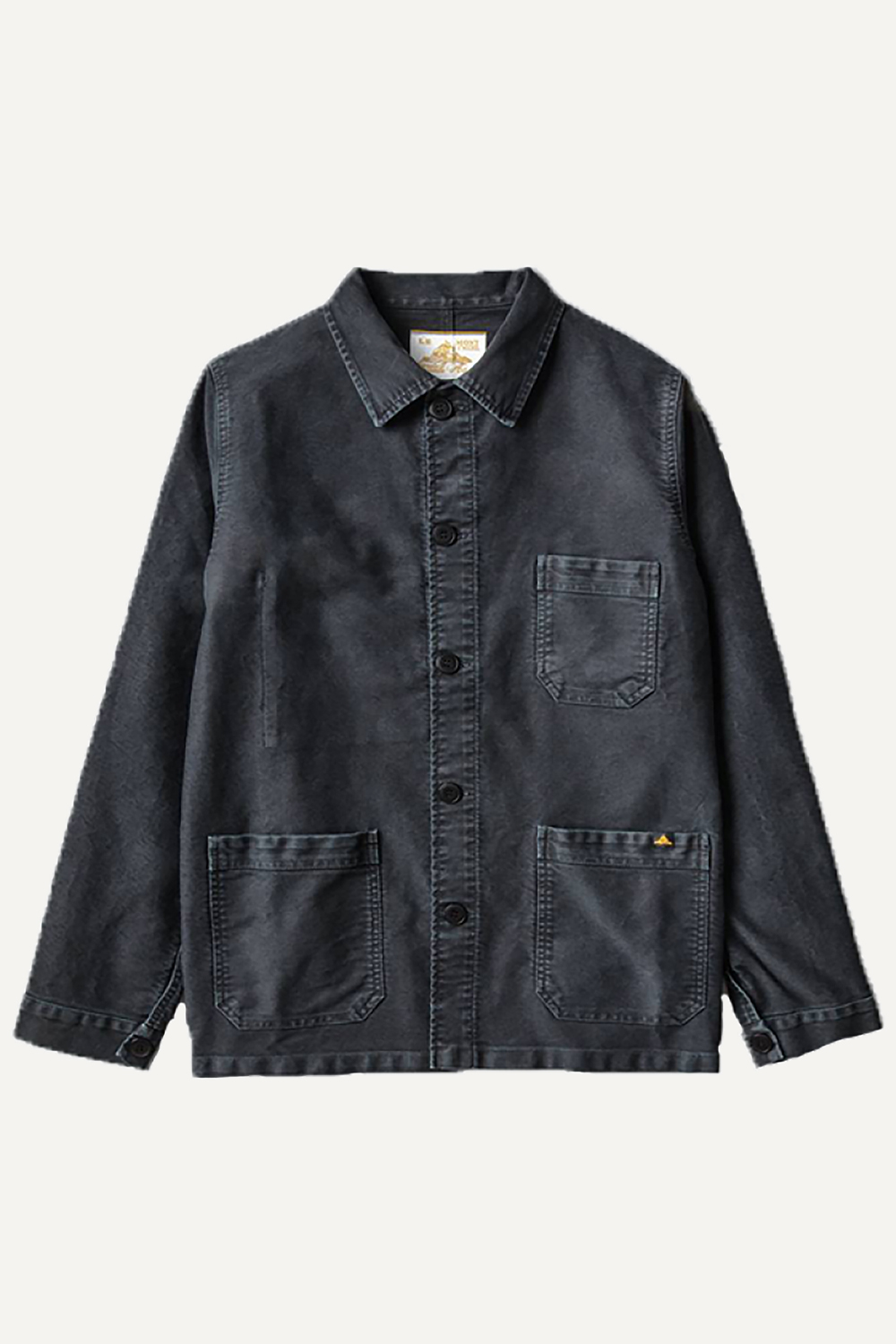 Vintage Washed work jacket - 38, BLACK