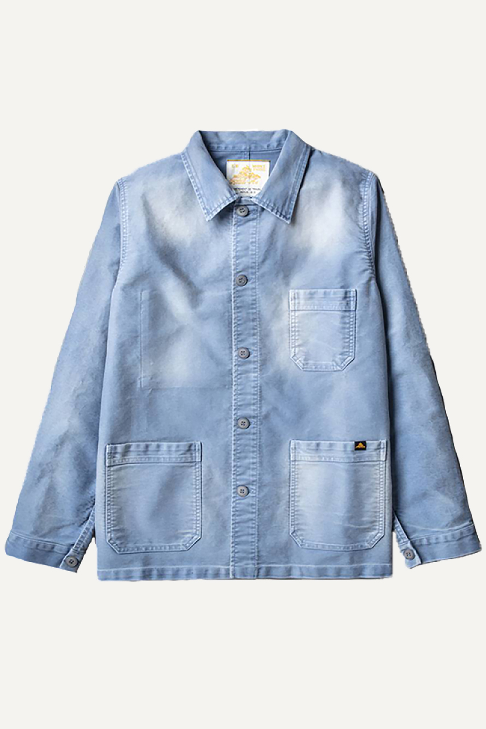 Veste de travail Vintage Washed - 34, BLEU