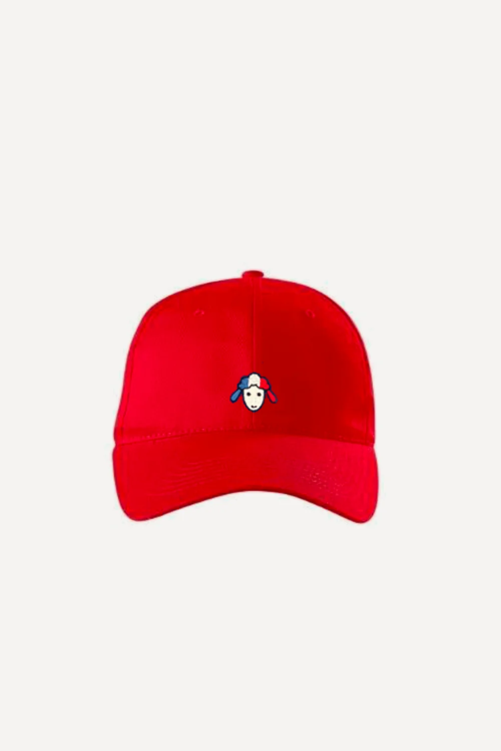 Alex - Casquette Mouton - TU, ROUGE