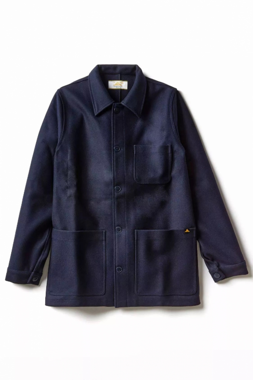 Victorien - Wool Work Jacket - 52, NAVY