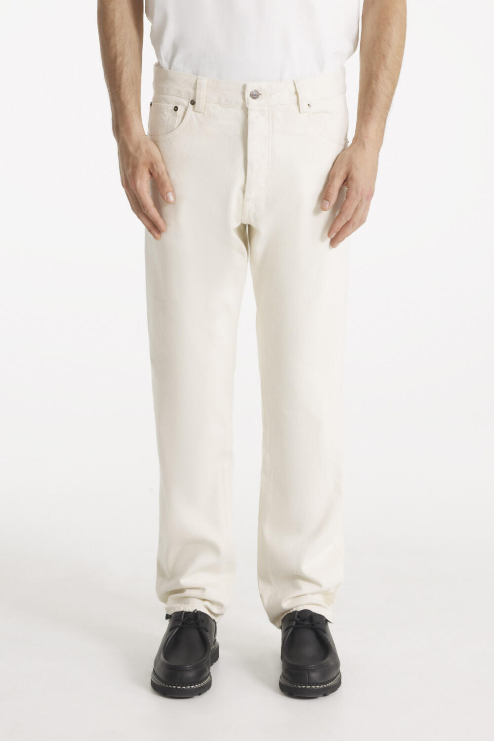 Pacome - Jean en denim - M, ECRU