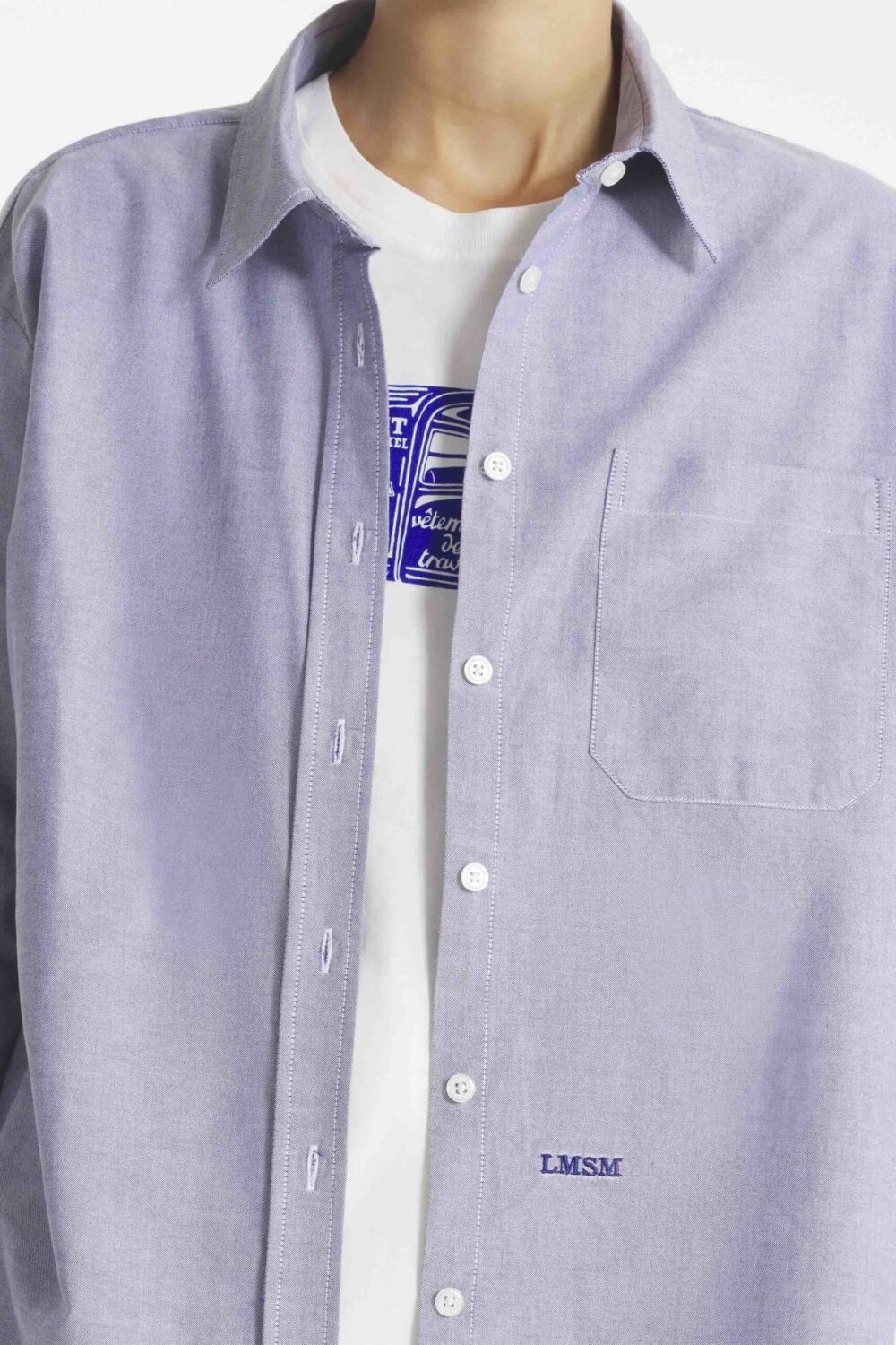 Cosmoise - Chemise en Oxford - XS, BLEU
