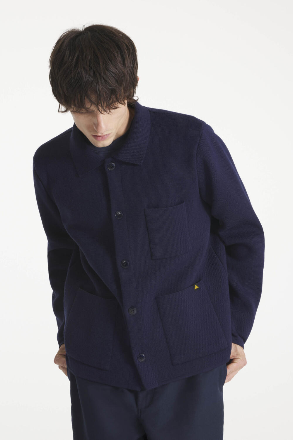 GUINO - WORK CARDIGAN - XS, Navy