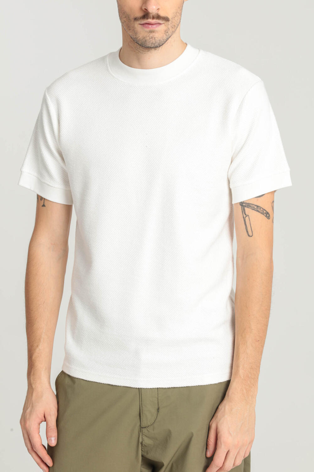 TOBIN - T-SHIRT - L, ECRU