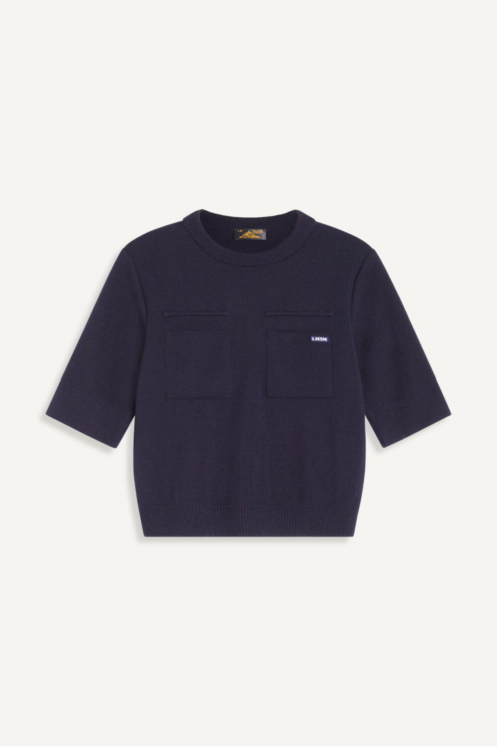 SYMONE - MERINO WOOL SWEATER - S, NAVY