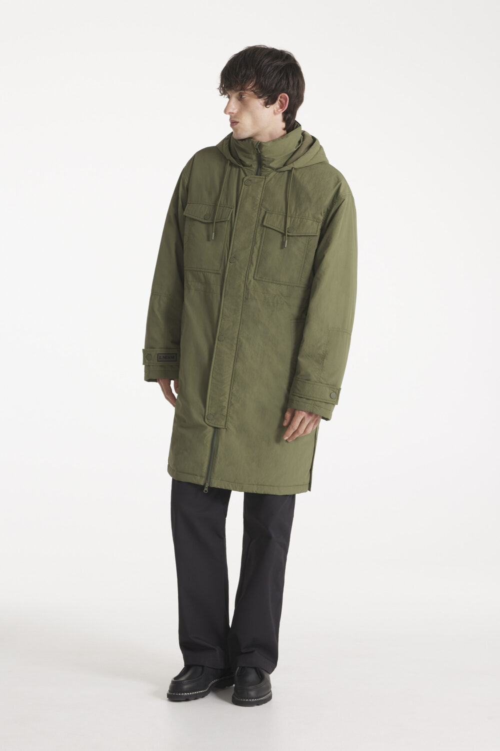 MAYOU - PARKA TECHWEAR - L, KAKI