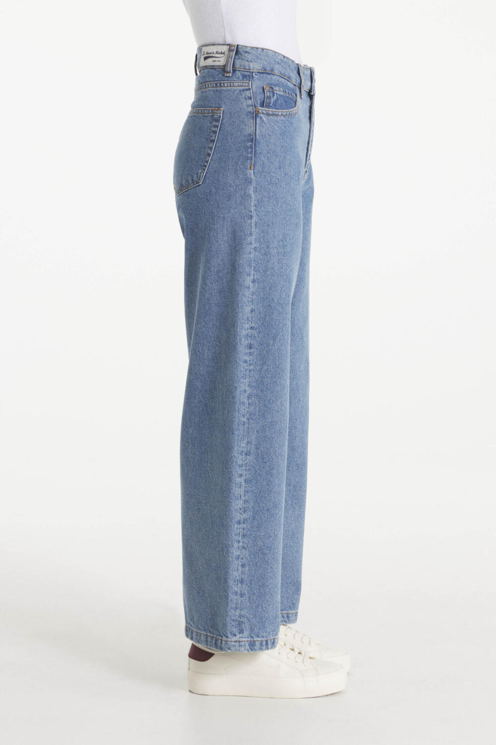 PATRICIA - PANTALON DENIM - 42, BLEACH