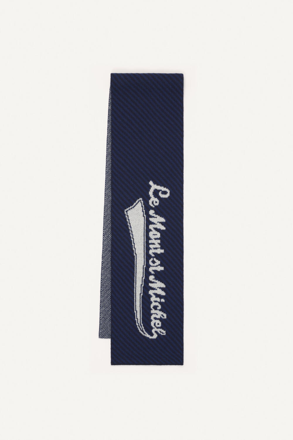ARMELLE - PRINTED SCARF - TU, NAVY
