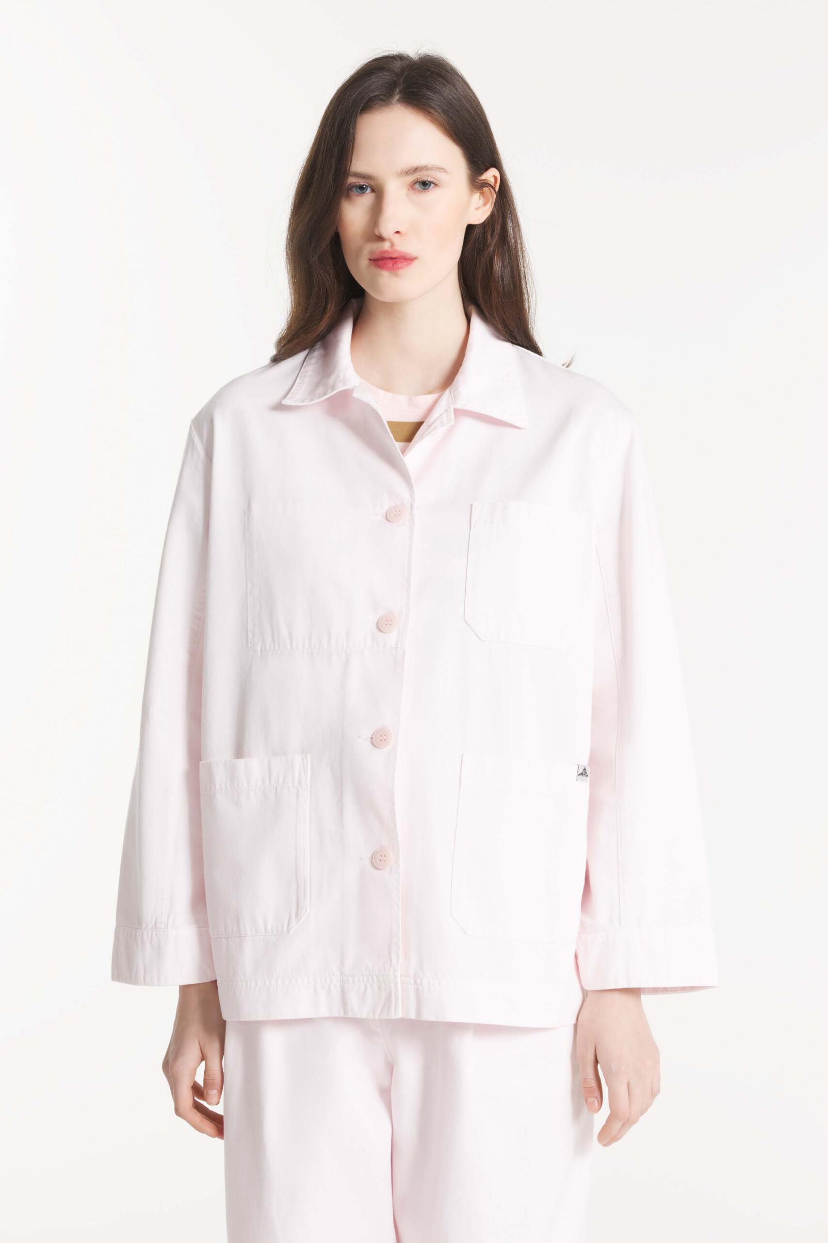 Gabardine work jacket - 36, PINK