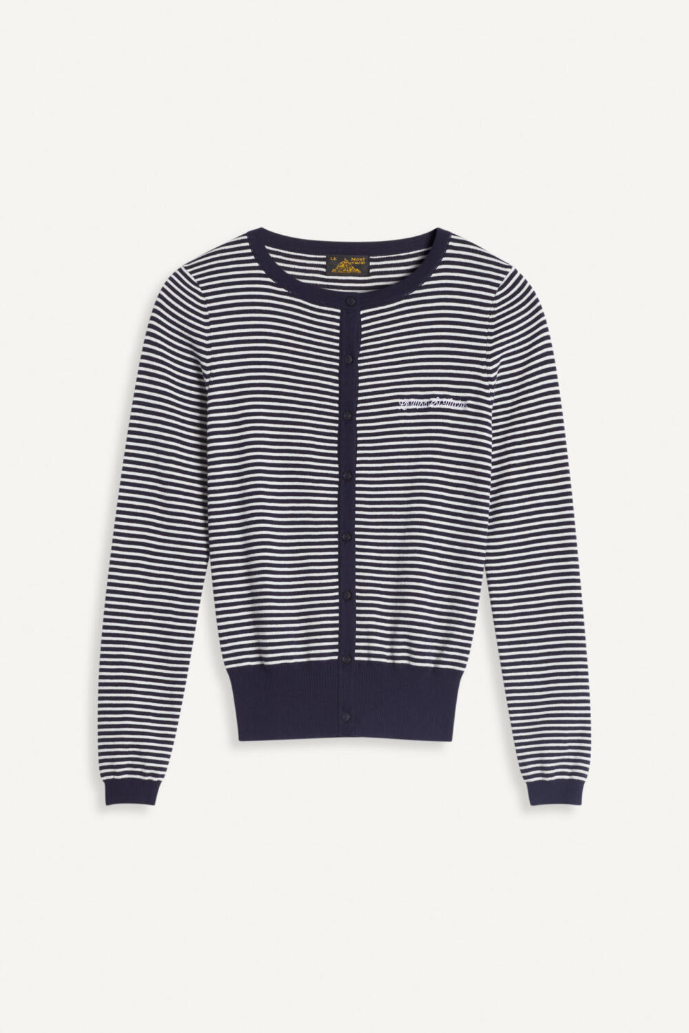 GRADA - CARDIGAN À RAYURES - L, navy offwhite