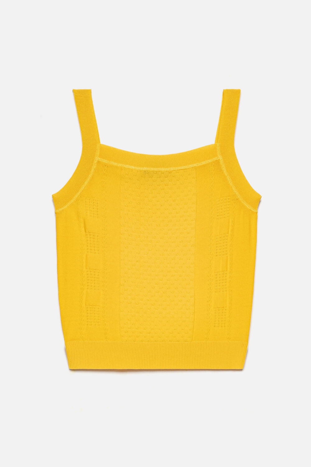 SIVINE - TOP À BRETELLES - XS, JAUNE