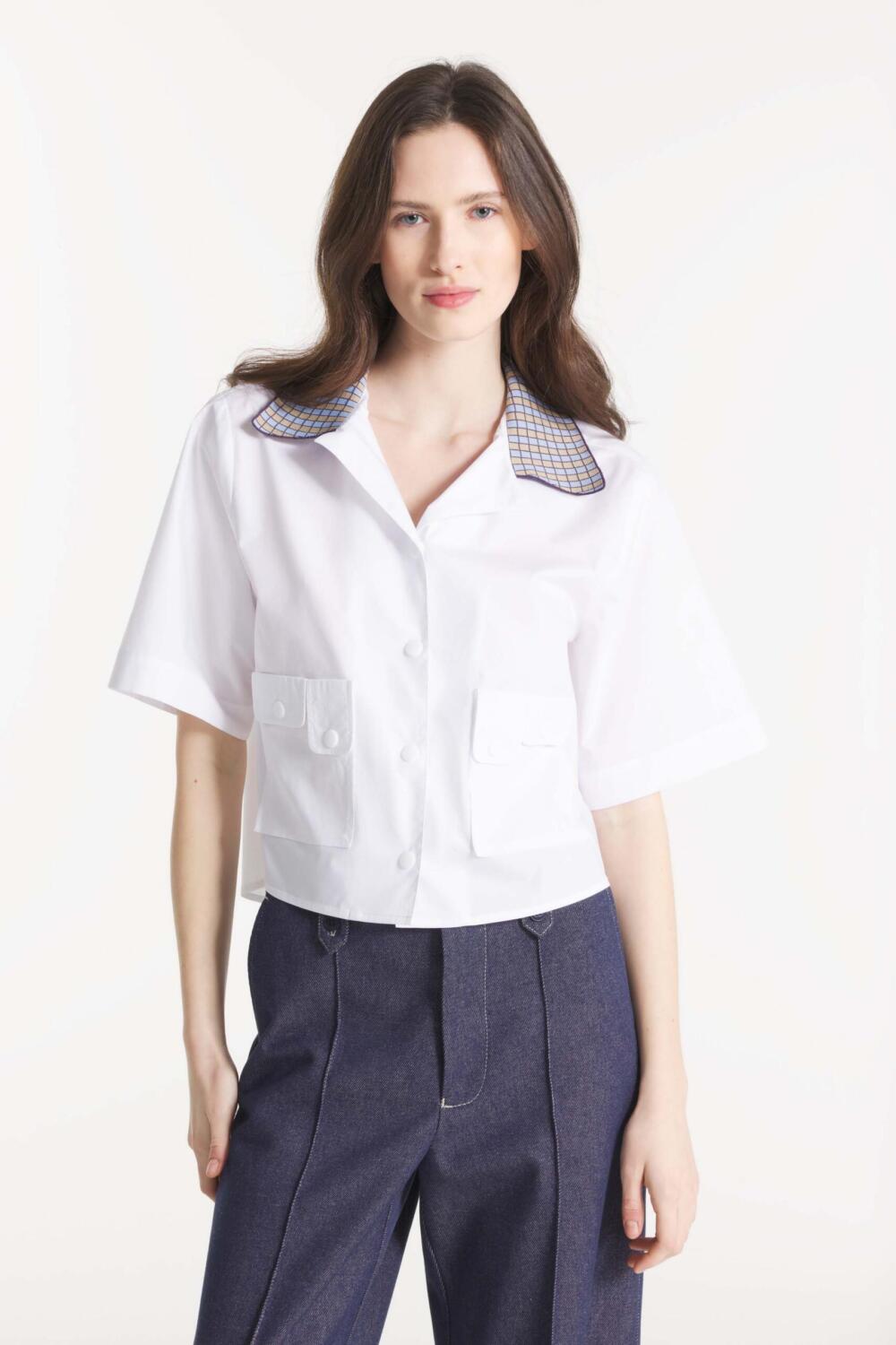 COPPA - SHORT SHIRT - 40, pur white