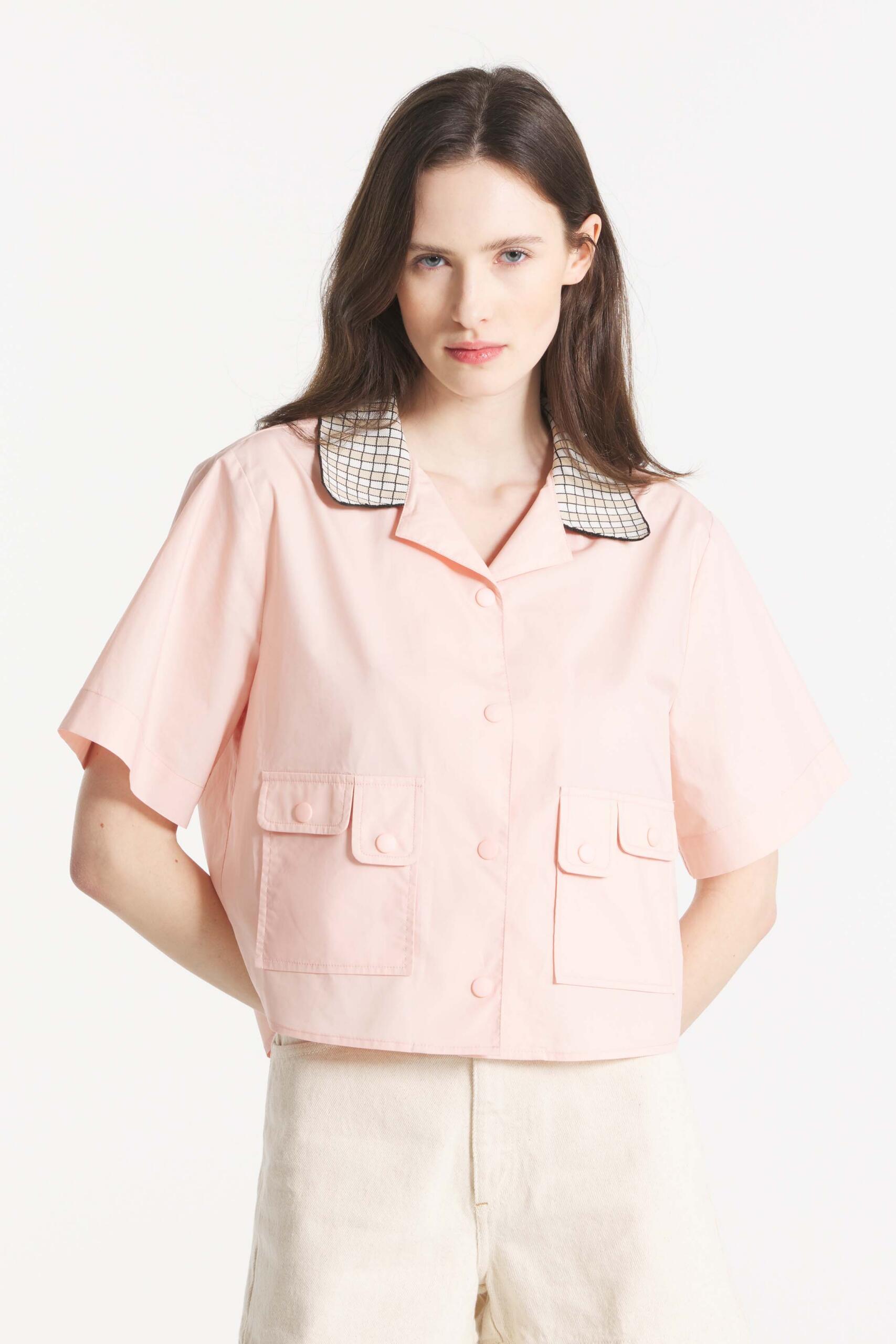 COPPA - CHEMISE COURTE - 34, ROSE