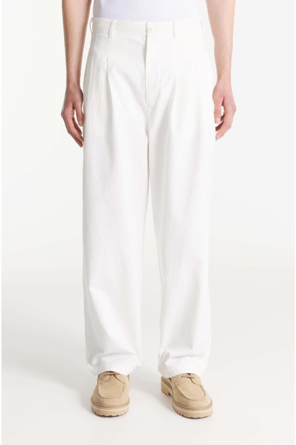 PHIDELLIO - PANTALON À PINCES - XS, ECRU