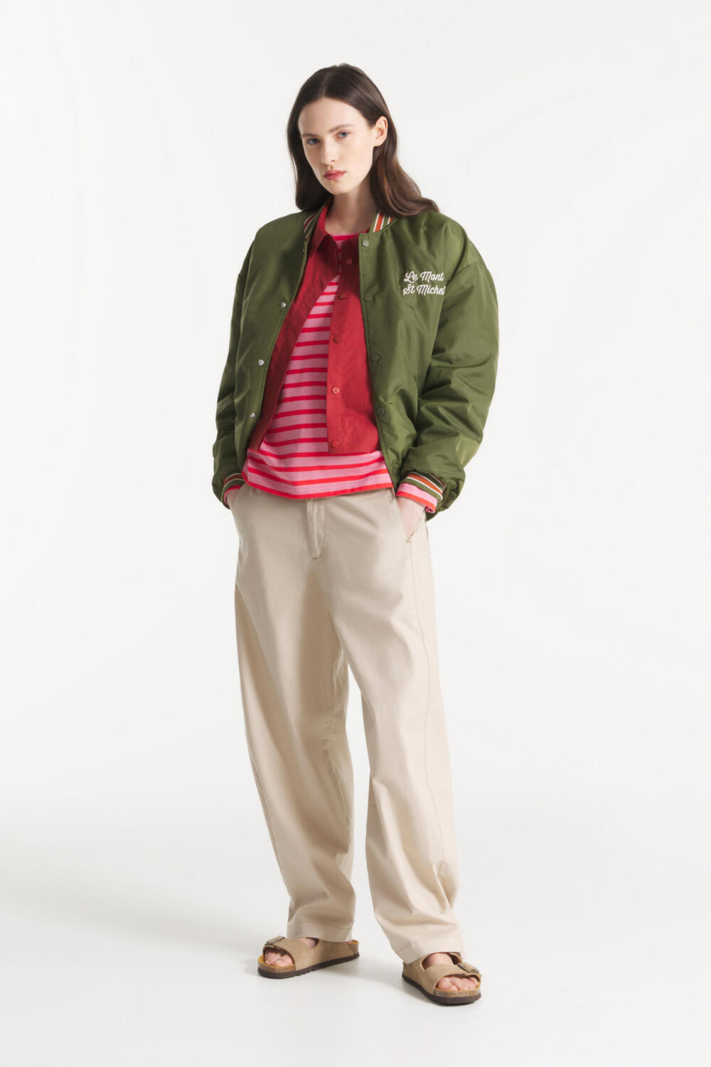 VRISS - BOMBERS JACKET - S, KAKI